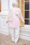 Pink Shoulder Bronchial Detail Shirt - 3