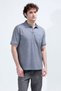 Men's Pocket Detailed Plain Polo Neck T-Shirt Navy Blue - 26Y 2645 - 4