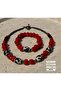 Tibetan Agate Natural Stone Necklace Set - 2