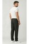 Men's Black Parachute Oversize Trousers, Wide Legs, Comfortable Fit, Casual Sports - 6