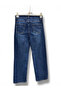 Our Dark Blue Lycra Denim Skirt Model - 2