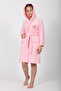 Hooded Embroidered Bamboo Cotton Children's Bathrobe - 4