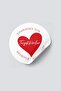 Adhesive Sticker, Round Label Diameter 4 Cm, Glossy Finish "Thank You" for Your Order, 70 Pieces - 2