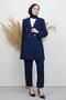 Blazer Jacket Set Navy Blue - 2