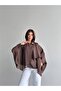 Cloak Detailed Blouse - 3
