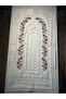 Tulip Patterned Machine-Made Single Prayer Mat - 2