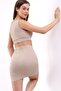 Women's Skirt-Crop 2-Piece Set Corduroy Full Lycra - 6