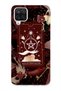 Samsung Galaxy A12 / M12 Compatible Tarot Card Pattern Transparent Phone Case