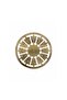 Wooden Macrame Clock Pulley Light Oak 40 cm (2 Pcs) - 2