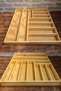45X45 cm Wooden Spoon Holder Handcrafted Solid Wood Organizer - 5
