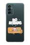 حافظة هاتف شفافة بنمط Do Nothing متوافقة مع هاتف Samsung Galaxy M13 / M23