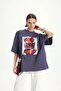 Women's Oversize T-Shirt Printed 100% Cotton Stylish Casual - 2