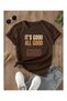 It's Good Printed Women's T-Shirt
