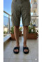 6300-1 Minelli Heel Spur Special Navy Blue and Black Men's Summer Slippers - 3