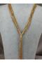 Modern Multi-Chain Tassel Necklace Silver Color Evening Dress and Event Necklace - 2