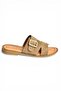 Y944791002 Mink Genuine Leather Suede Women's Slippers - 6