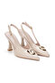 Women's 9 cm Pointed Toe Heeled Stylish Shoes