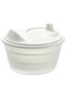 Qui̇ck Rotating Salad Drying Apparatus Diameter 23 cm Practical Vegetable Dryer Height 16 cm White 001326 - 2
