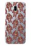 Samsung Galaxy J6 Plus Compatible Skeleton Patterned Transparent Phone Case