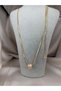 Silver Color Adjustable Chain Necklace with Zircon Stone Minimal Stylish Women's Necklace