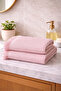 Daily 100% Cotton Waffle Towel Set – Hand Towel & Bath Towel - 2