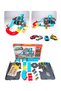 City Life Parking Garage Playset 2-Level Toy Car Garage with 4 Cars Ramps Signs and Accessories - 2