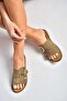 Y944791002 Mink Genuine Leather Suede Women's Slippers