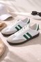 Unisex Style Stylish Comfortable Lightweight Daily Side Stripe Lace-Up Walking Running Sneaker Sports Shoes