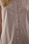 Zero Sleeve Button Front Blouse - 4