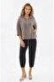 Hooded, Drawstring-Waisted, Patterned Jacket - 2