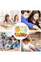 Colorful Pattern Block Puzzle Board with Cards Educational Shape Matching Game - 6