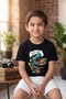 Unisex Dino Eatem Graphic Print Tshirt