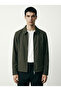 Zra Model Double Zipper Basic Fabric Jacket - Casual Modern - 2