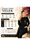 Women's Black Daily Floral Embroidered Buttoned Pocketed Mother Vest - 5
