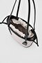 Padra gathered bucket canvas bag black - 8