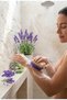 Natural Pumpkin Fiber Lavender Soap 110 Gr Purifying Relaxing Skin Care with Exfoliating Effect - 4
