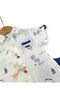Dar Kalip! Boy's Linen Shirt Summer Set, 2-3-4-5 Years Old Linen Shirt and Shorts Set - 4
