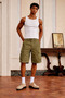 Men's Cargo Shorts Multi-Pocket Relaxed Fit Casual Shorts