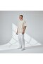 Metropoli̇tan 615 Beige Men's O-Neck Oversized Short Sleeve T-Shirt - 3