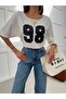 Asymmetric Collar Low Sleeve Short Sleeve 100% Cotton Knitted Blouse - 7