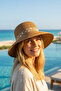 Women's Straw Hat – with Bow Accessory, Perfect for Daily Outfits