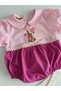 Baby Girl Peter Rabbit Embroidered Dress Romper Pink Plaid 3-6 Months – 2 Years - 5