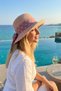 Summer Women's Straw Hat – Natural Texture, Wide Brim, Feminine Ribbon - 2