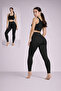 Ribbed High Waist Women's Leggings – Seamless Stretchy Fabric
