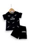 Girl's Summer Super Printed Shorts and T-Shirt Set for 2-3-4-5 Years Old Baby - 2