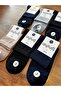 Men's Bamboo Seamless Breathable Half-Toe Socks, Anti-Moisture and Anti-Odor, Pack of 6