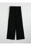 Vizyon New Season Elastic Waist Textured Women's Trousers - 7