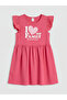 Esvab • Modern & Distinctive Zero Roba Collar Flounce Printed Girl's Dress - 3