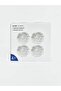 Mixed Seashell Figured Cake Plate Set of 4 (S6) - 4