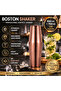 Boston Shaker Steel 550/750 ml |   Professional Cocktail Shaker |   Rose Gold Bar Shaker